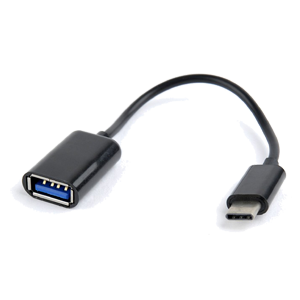 Cable OTG (On-The-Go) TIPO C USB 2.0 15 cm longitud, permite a los teléfonos celulares con puerto USB más ...