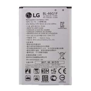 Batería Lí-íon 3.85V  2800/2700 mAh Para modelo de celular K10 (2017)