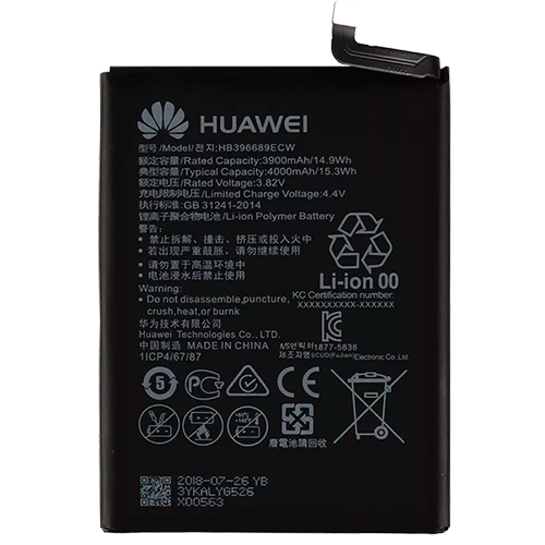 bateria Huawei HB396689ECW