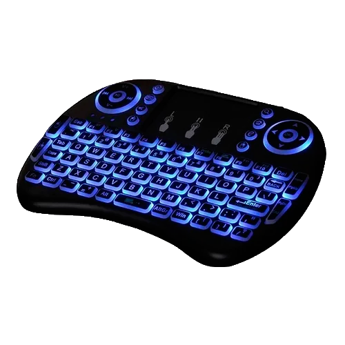 varios Celularya Teclado retro iluminado Android Box