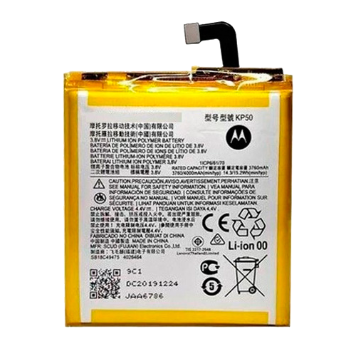 Batería Lí-íon 3.8 V 3760/4000 mAh para celular Motorola Moto One Zoom xt2010