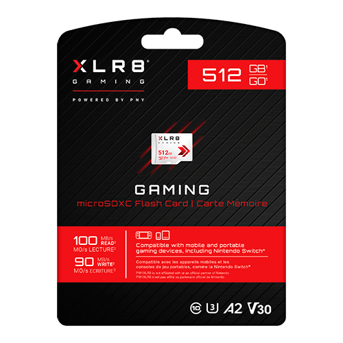 Memoria MicroSD  512 GB XLR8