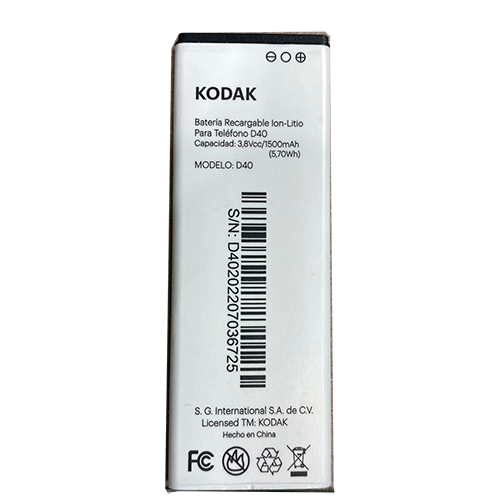 Batería  KODAK D40 