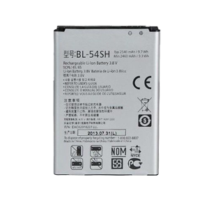 Batería Li-ión 3.8 V  2460 mAh celulares modelos
L80, 
L90,
D373,
D722p,
D725,
D728,
D729,
G3 Mini,
H500 M...