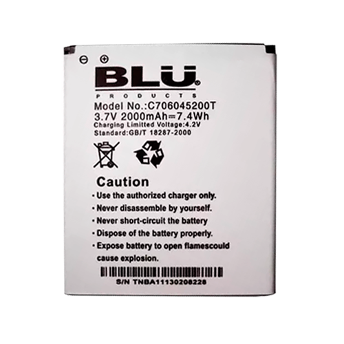 Batería  BLU DASH 5.0 (D410)  C706045200T