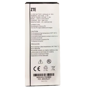 bateria ZTE Li3824T43P3hA04147